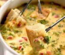 vegetarian fondue